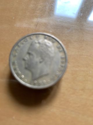 Moneda de cien pesetas 