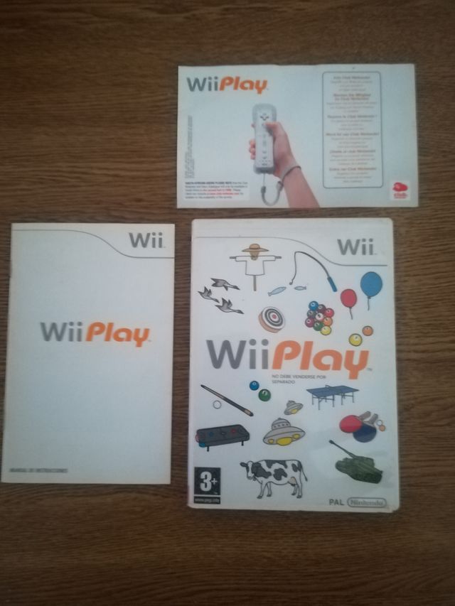 videojuego wii play