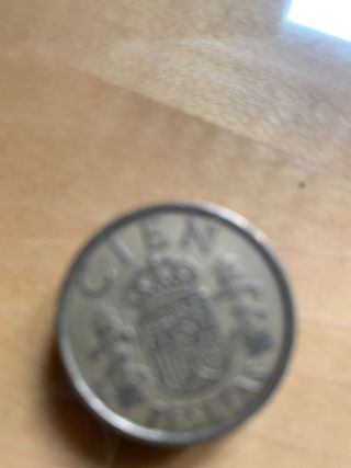 Moneda de cien pesetas 