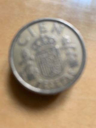 Moneda de cien pesetas 