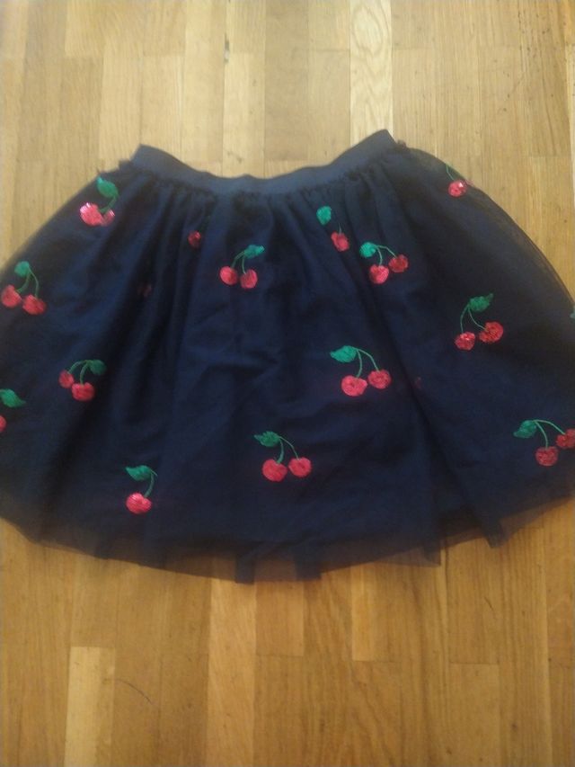 Falda con tul