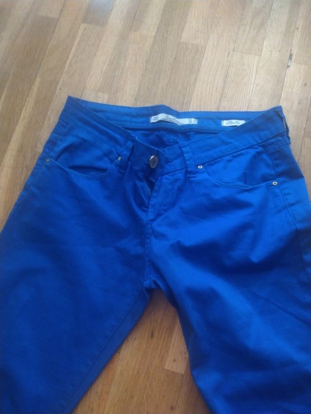 Pantalón azulón mujer