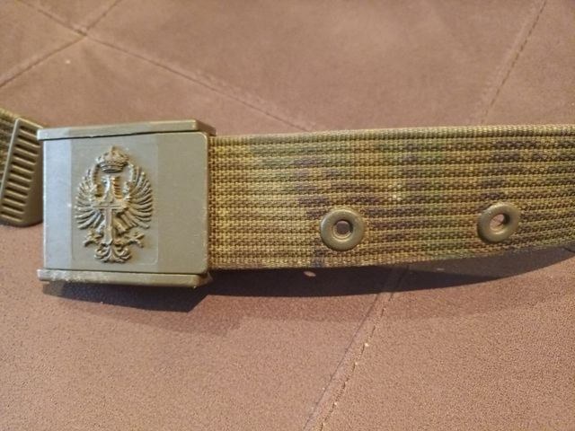Cinturón Militar Ejército de Tierra con ojales