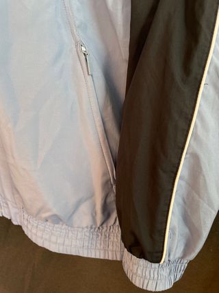 Chaqueta VINTAGE azul negra ADIDAS talla USA L