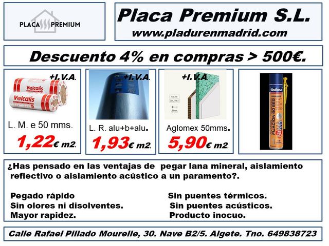 Paneles acústicos. Aislamiento acústico.