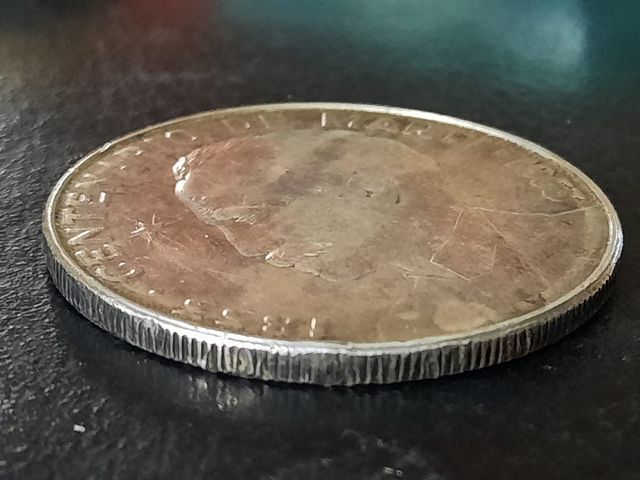 1 peso cubano de plata año 1953 de Martí