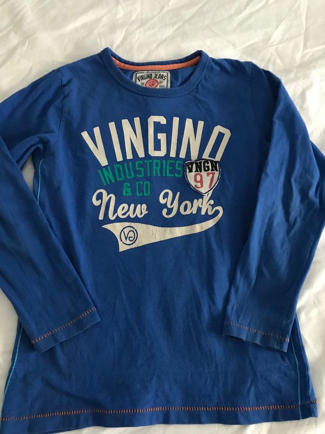 camiseta manga larga Marca chico