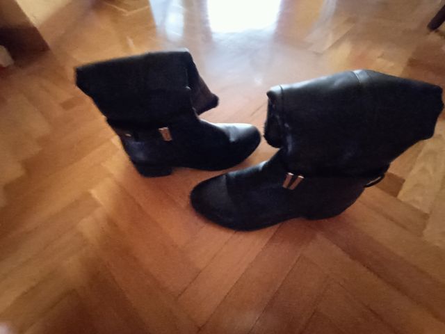botas negras talla 37