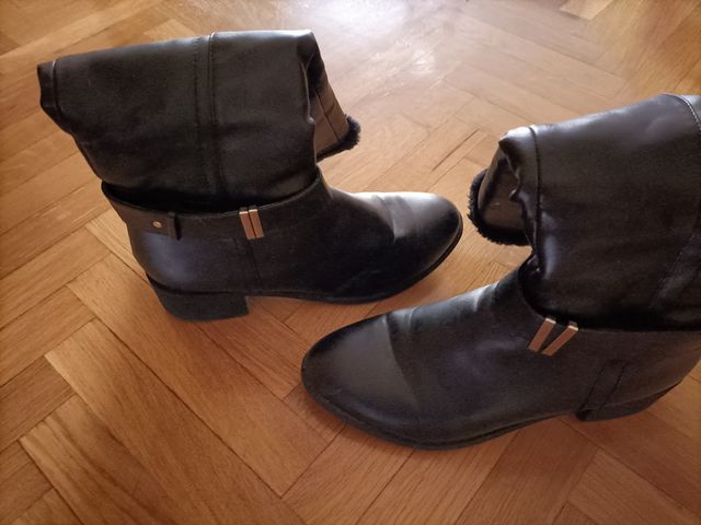 botas negras talla 37