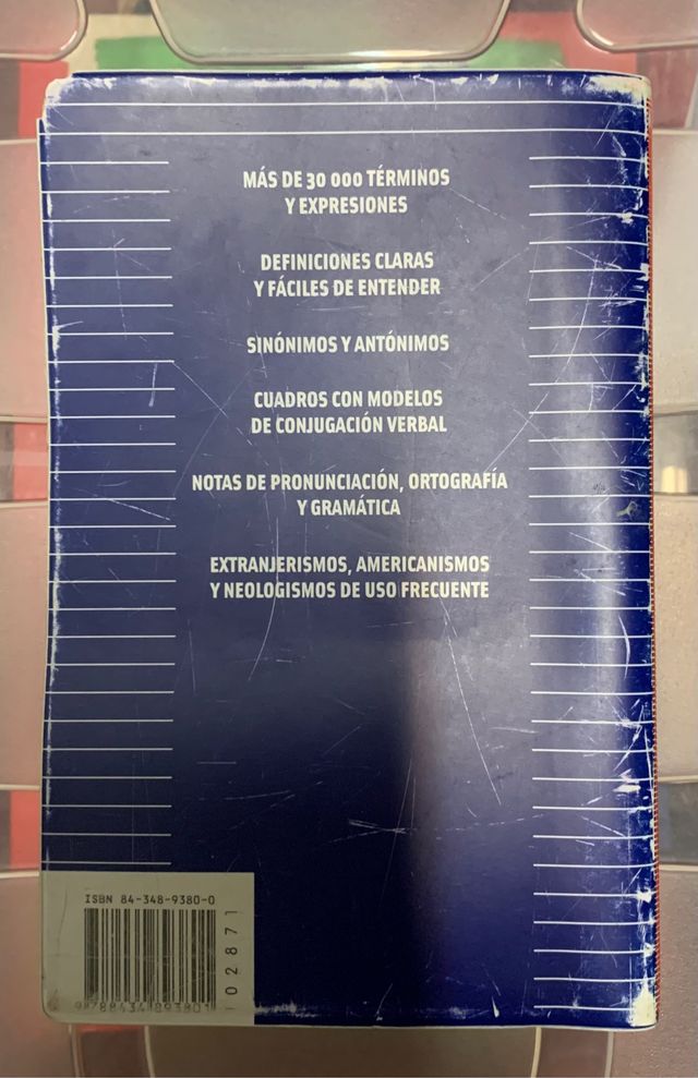 Diccionario didáctico avanzado lengua Española