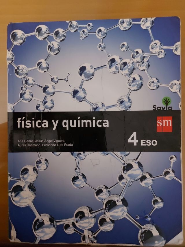 Libro Física u Química 4 ESO