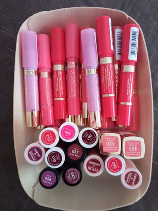 labiales Astor, Revlon , Pretty by flomar....