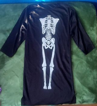 disfraz halloween esqueleto niñ@