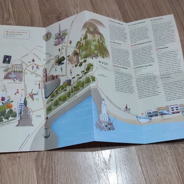 Una bonita guía - Málaga