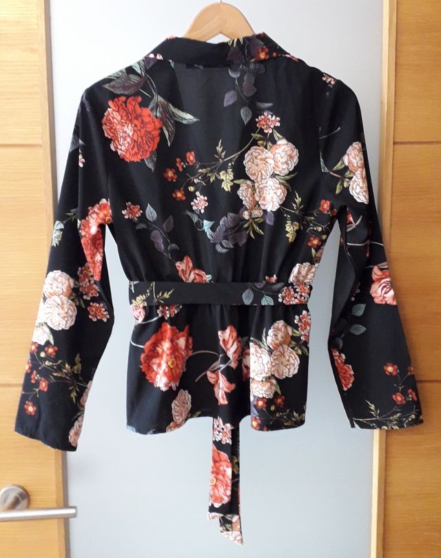 Blusa estampada T.38