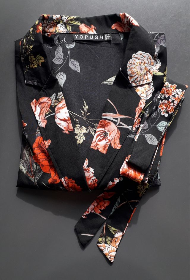 Blusa estampada T.38