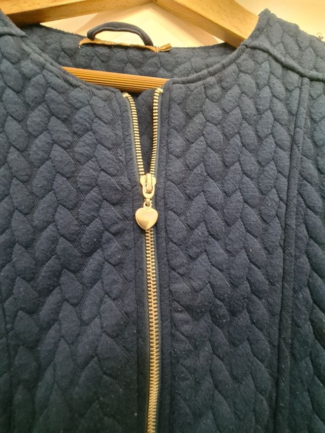 Gilet giubottino  con zip