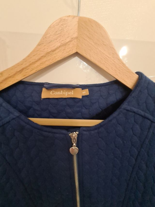 Gilet giubottino  con zip