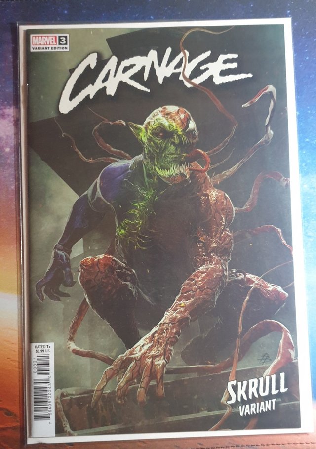 CARNAGE #3 VARIANT EDITION 'SKRULL'