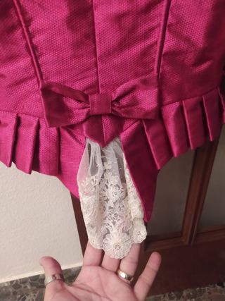 Corpiño fallera niña
