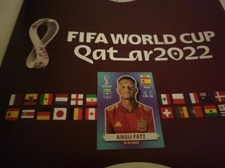CROMO ANSU FATI MUNDIAL DE QATAR