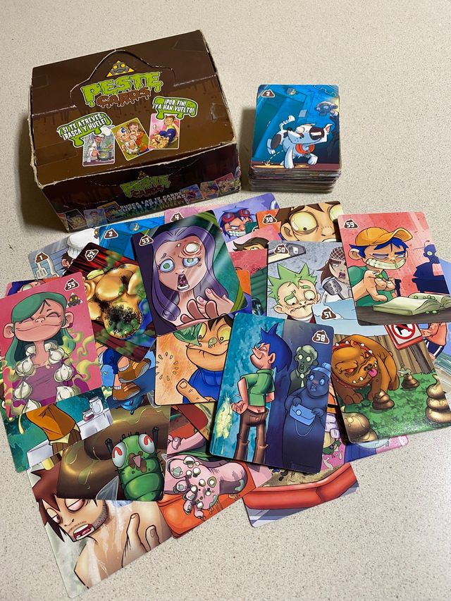 115 CARTE PEST «Carte collezionabili Cromos»