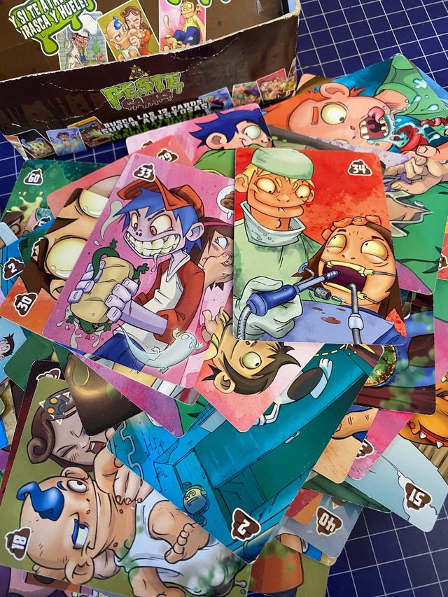 115 CARTE PEST «Carte collezionabili Cromos»