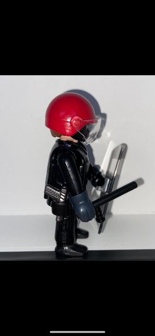 Playmobil ertzaintza antidisturbios
