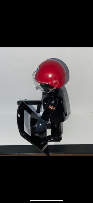 Playmobil ertzaintza antidisturbios