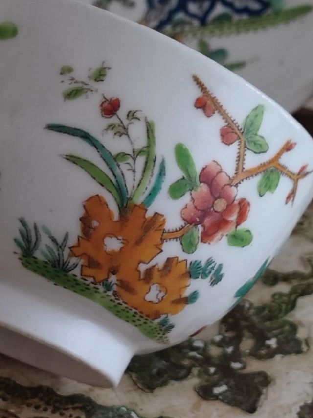 Minton Cuenco con Plato | Decoración China S.XIX