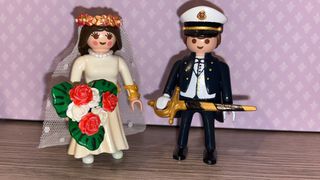 Playmobil novios en cúpula 