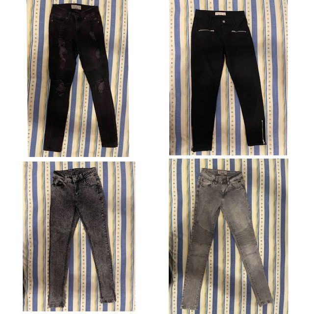 Lote 4 pantalones talla 34