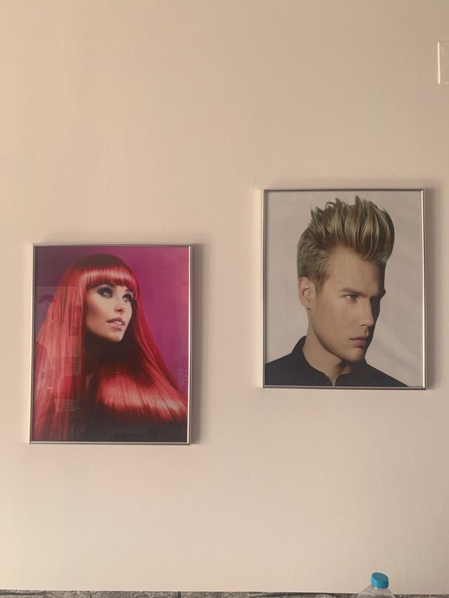 Cuadros de peluquería