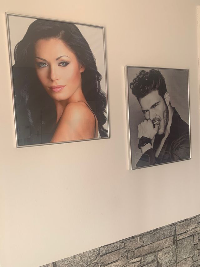 Cuadros de peluquería