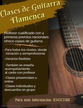 CLASES GUITARRA FLAMENCA