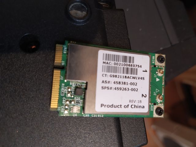 MODULO WIFI ORDENADOR PORTATIL n12075 broadcom