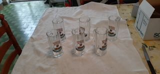 set 6 bicchieri da birra