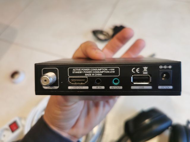 gt media descodificador con mando