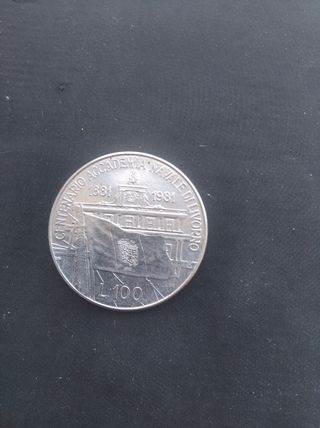 cento lire collezione trattabile anno 1981