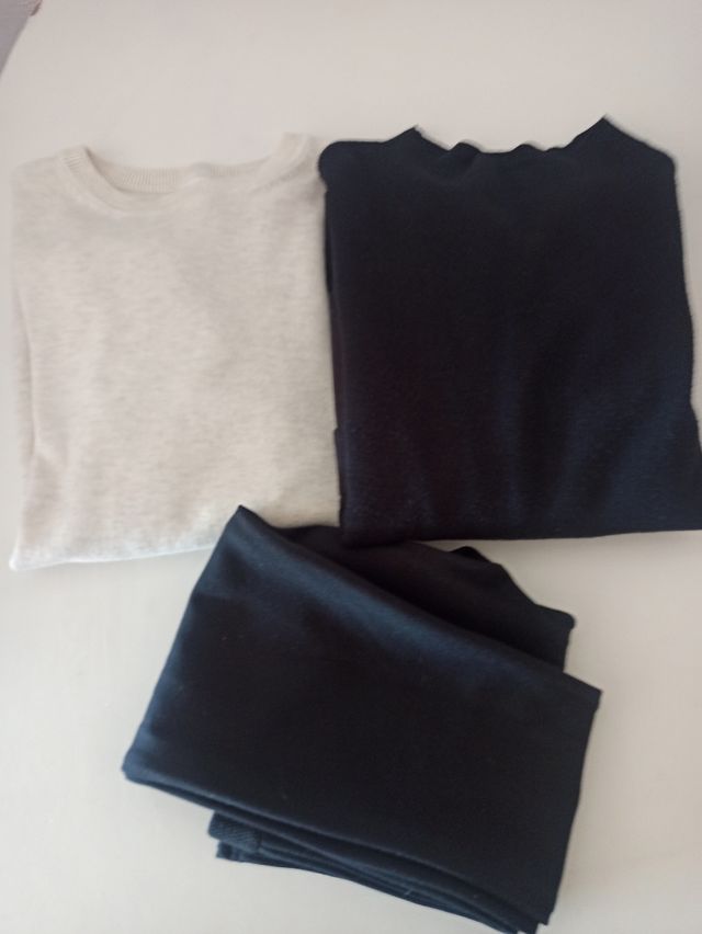 Lote niña 11/12 zara jerseys y pantalón