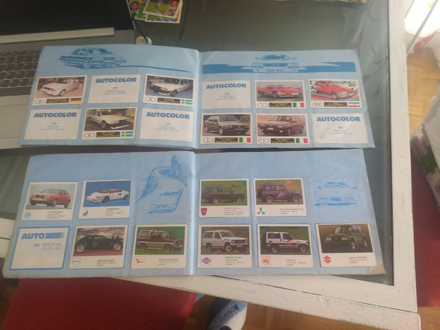 Álbumes cromos antiguos coches