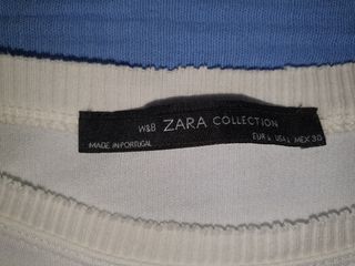 camiseta stay cool zara blanca talla L