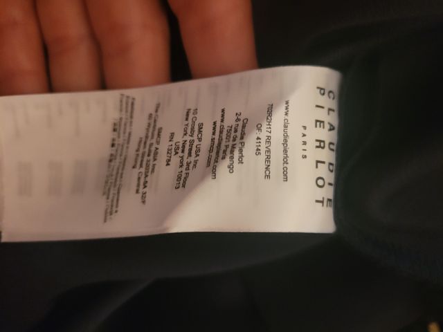 Vestido azul Claudie Pierlot