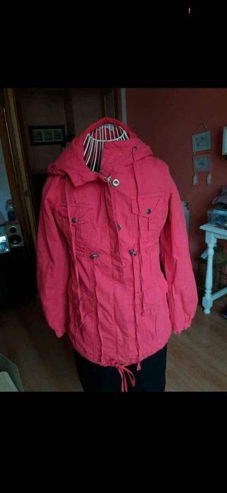 chaqueta parka zara