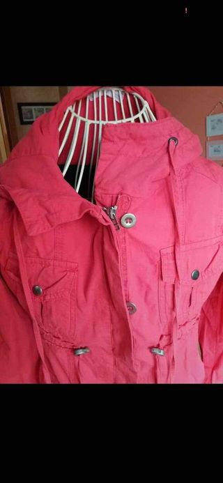 chaqueta parka zara