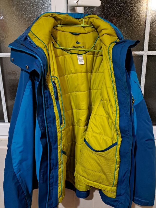 Chaqueta esqui doble plumas xxl