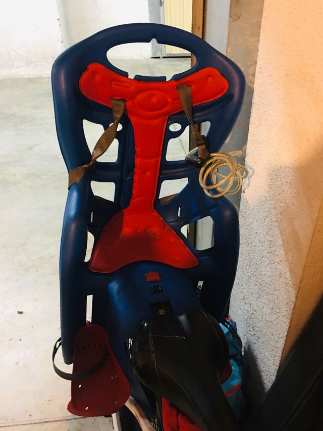 Porta bebés bicicleta