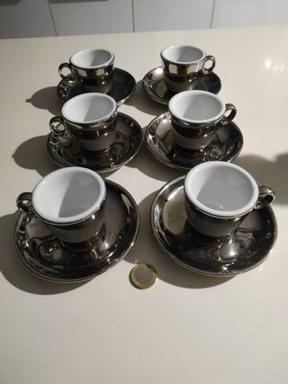 Juego tazas de café 