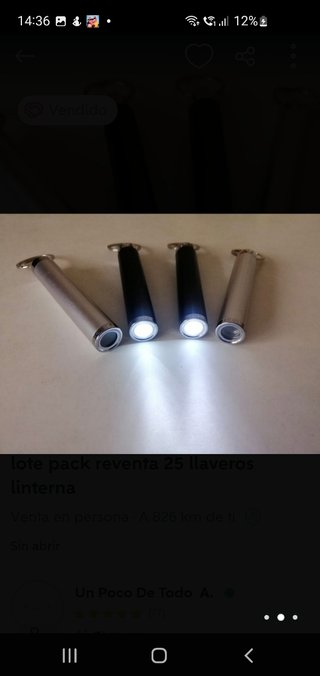 Llavero Linterna