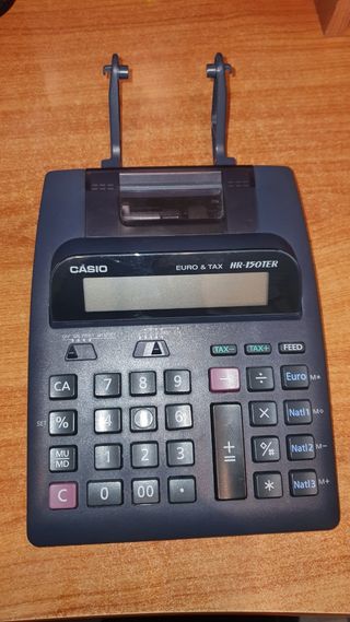 Calculadora-impresora CASIO
